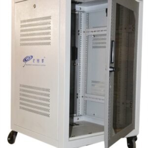 Essel 17U -600x650 Depth floor mount network rack